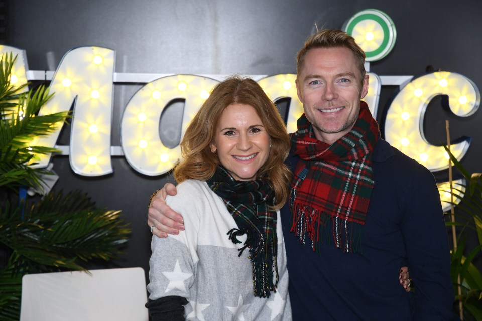 Ronan, pictured with co-host Harriet Scott, told how the decision had been 'difficult'