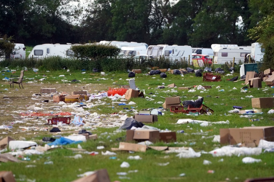 Suzy also addressed claims regarding litter at Appleby, as she claimed that no-one ever talks about the rubbish left at Glastonbury festival