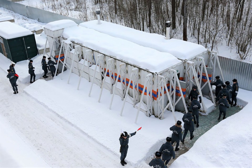 Russia's 'KUB-M' mobile modular shelters to protect people from nuclear war