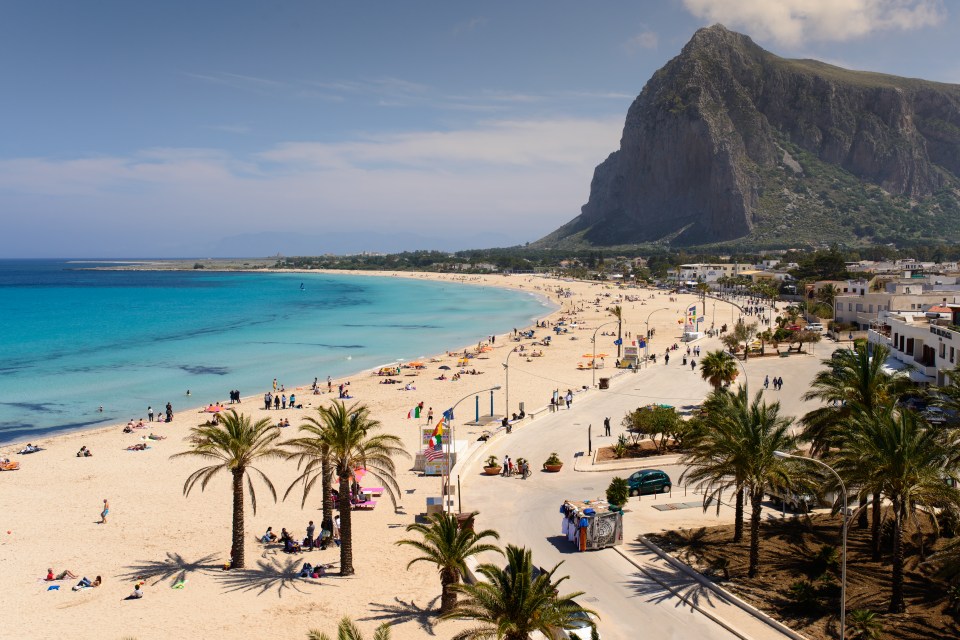 A beach in Italy has been compared to one in Brazil