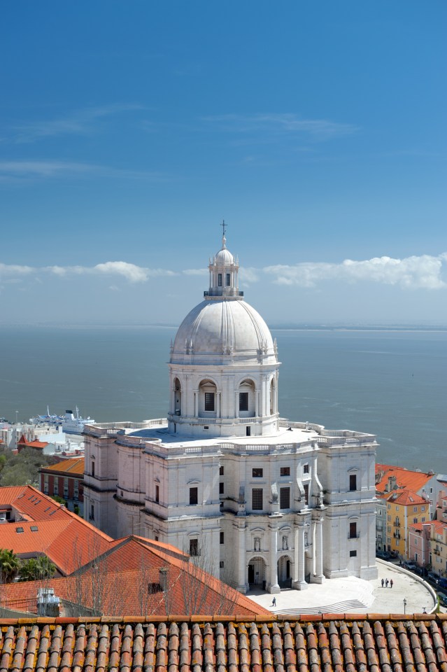 Santa Engracia Church, or the National Pantheon, in Lisbon