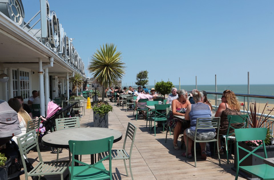 The Royal Victoria Pavilion Wetherspoon in Ramsgate overlooks the beach