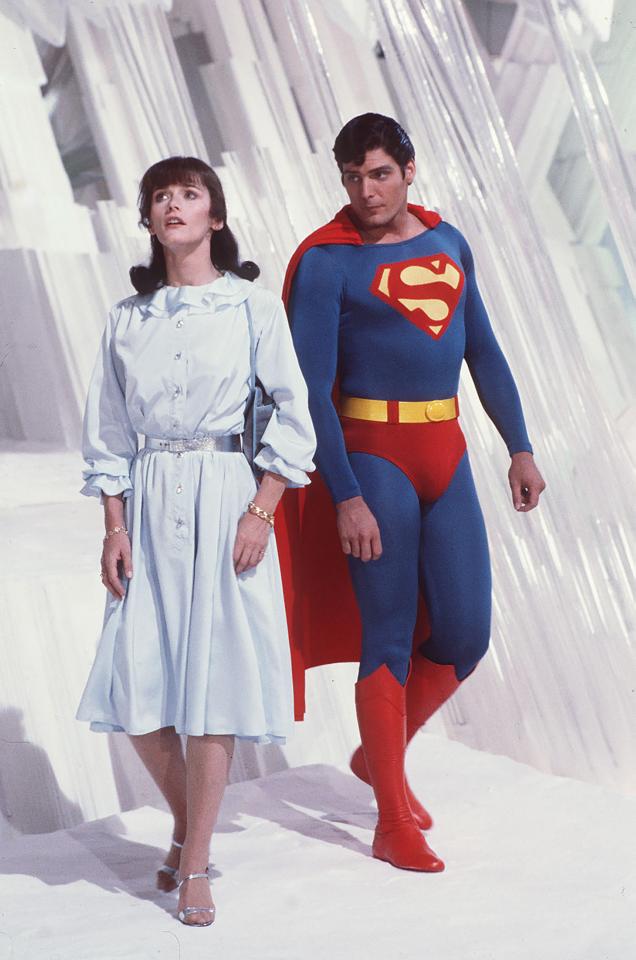 Christopher Reeve is starred in four iconic Superman films