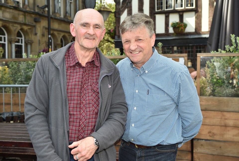 Nick Miller and Andy Miller say the peace and quiet is welcome