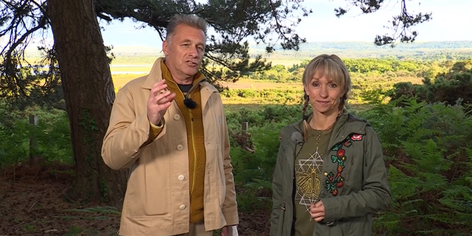 Chris Packham and Michaela Strachan introduced the episode