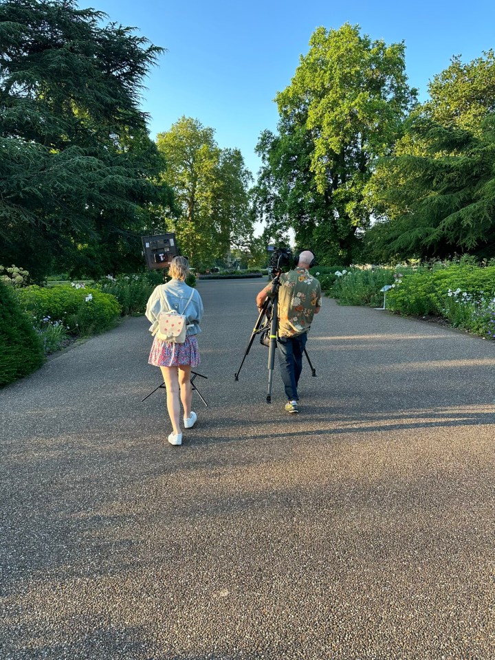 Carol and her team were live in Kew Gardens