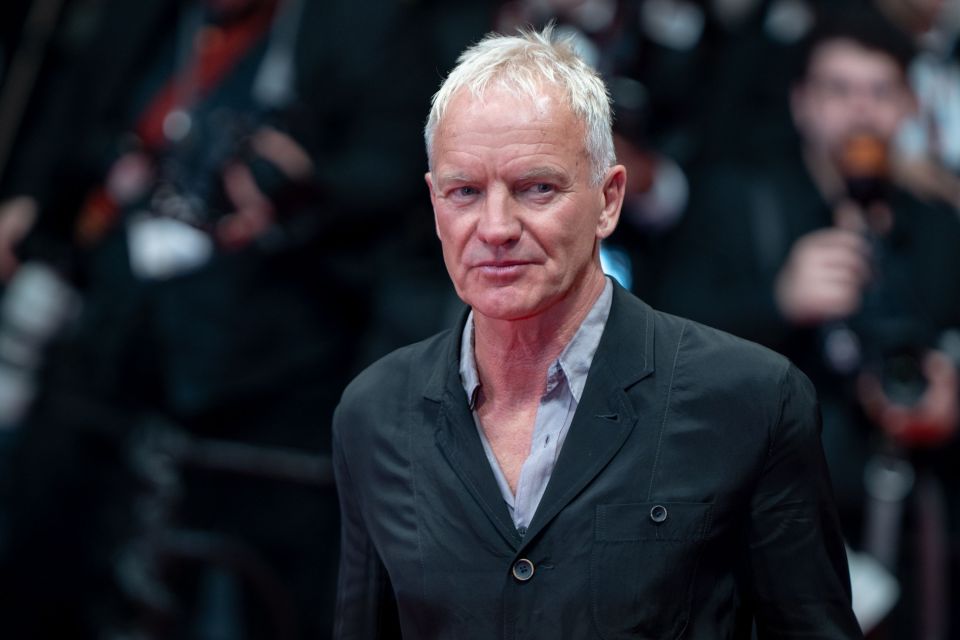 Sting will also be another iconic act headlining the event