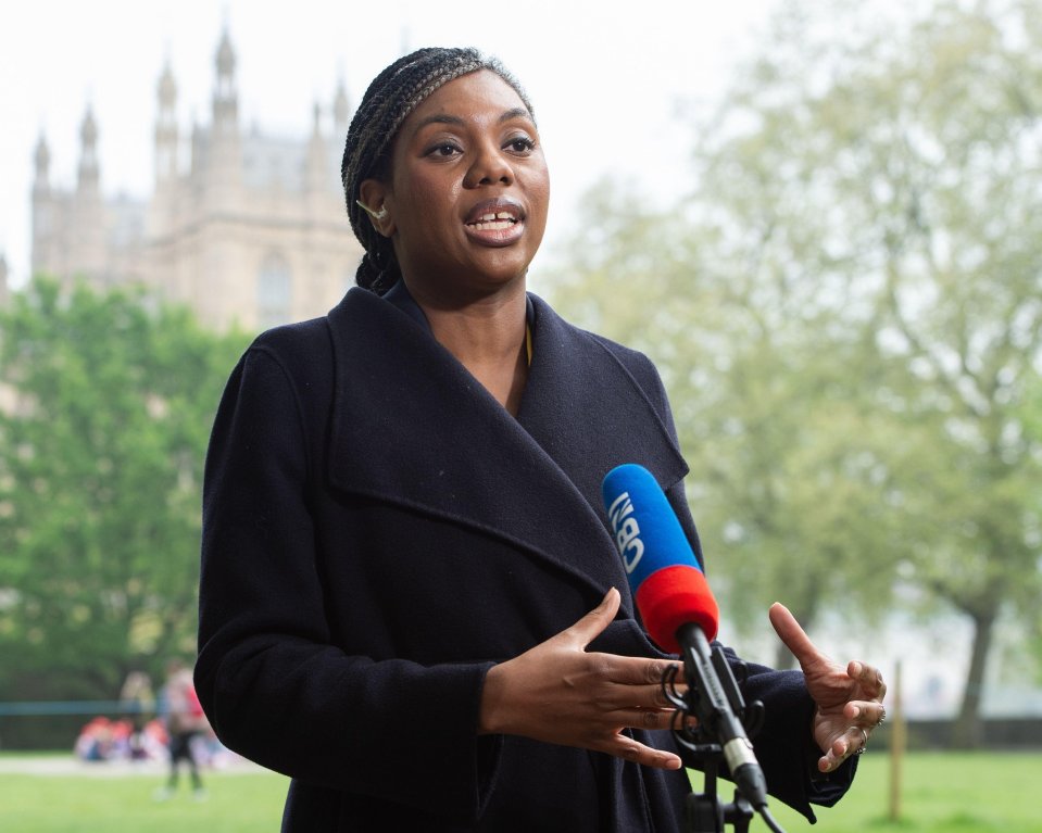 Kemi Badenoch that Euro judges could overrule British courts if Labour caves to Brussels’ demands