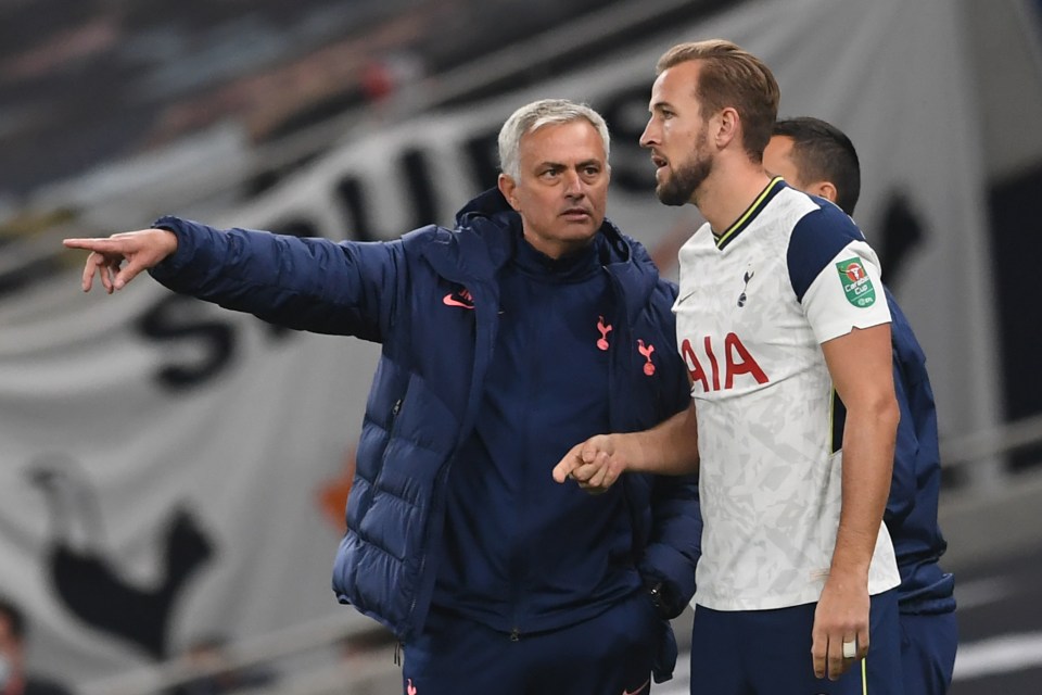 Mourinho has a stark view on why Kane was trophy-less at Spurs