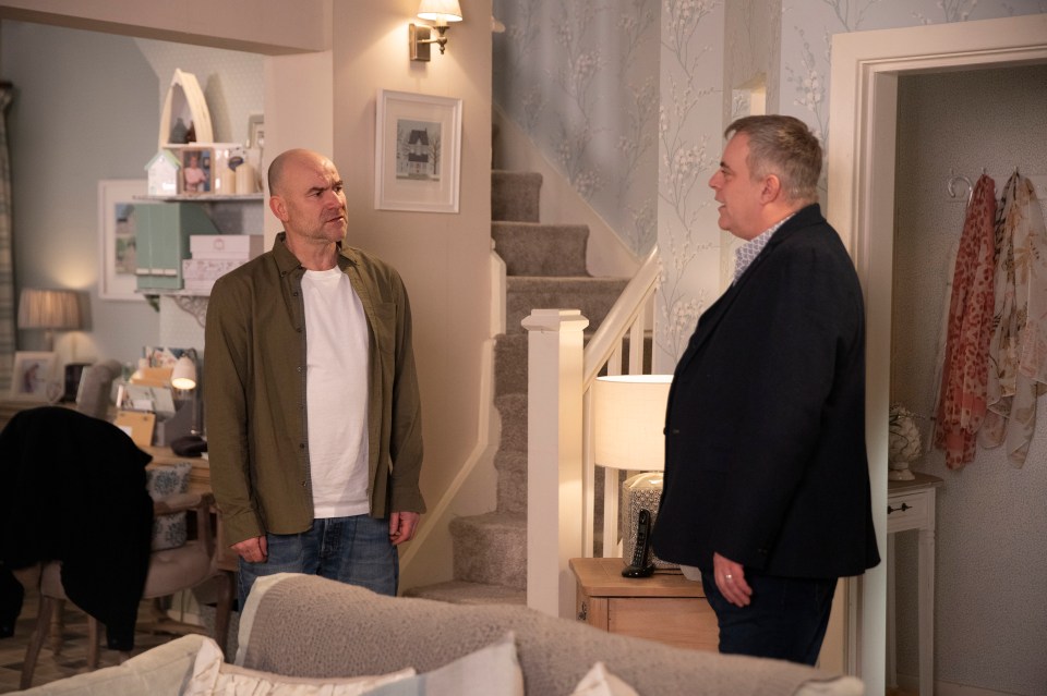 Upcoming Corrie scenes see Steve feel betrayed by his mate Tim