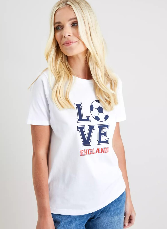 This England top from Sainsbury's costs just £4.50