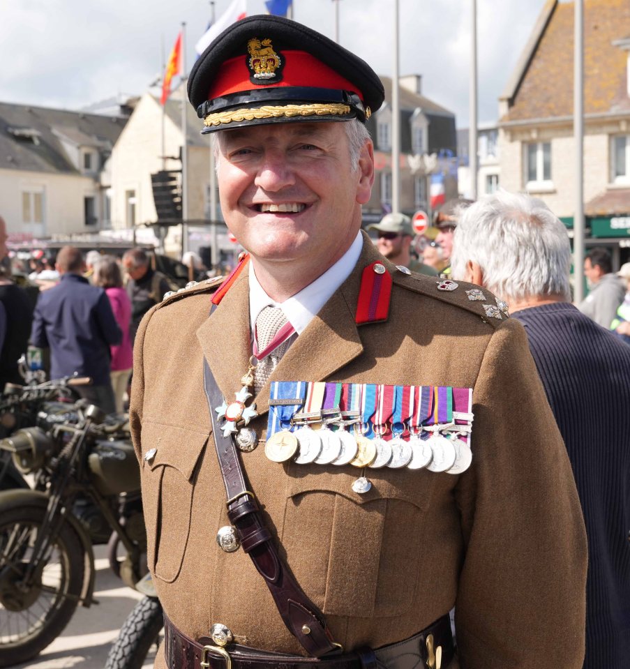 His passenger, Brigadier Mike Caldicott, warned the event may be one of the last chances to connect youngsters to the heroes who won their freedom