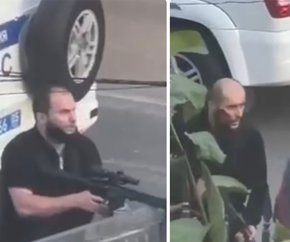 Two of the suspected armed gunmen who caused the horrific attacks