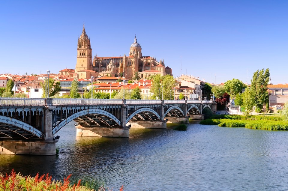 Wander the sizzling Spanish city of Salamanca