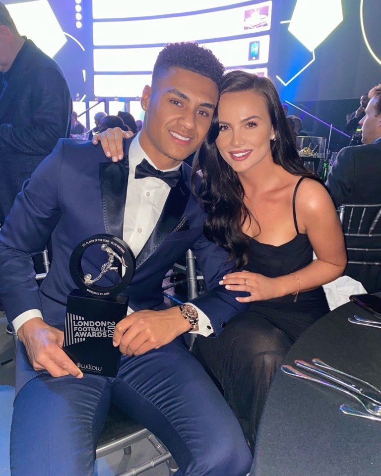 Ollie Watkins' partner Ellie Alderson has a dipolma in interior design