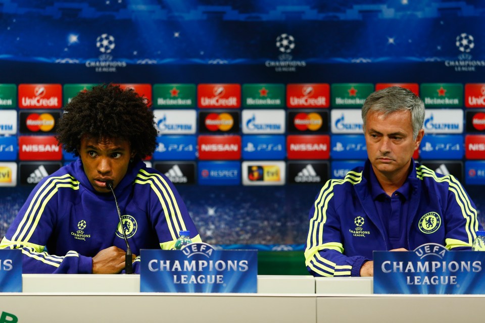 Willian was a top signing under Mourinho at Chelsea