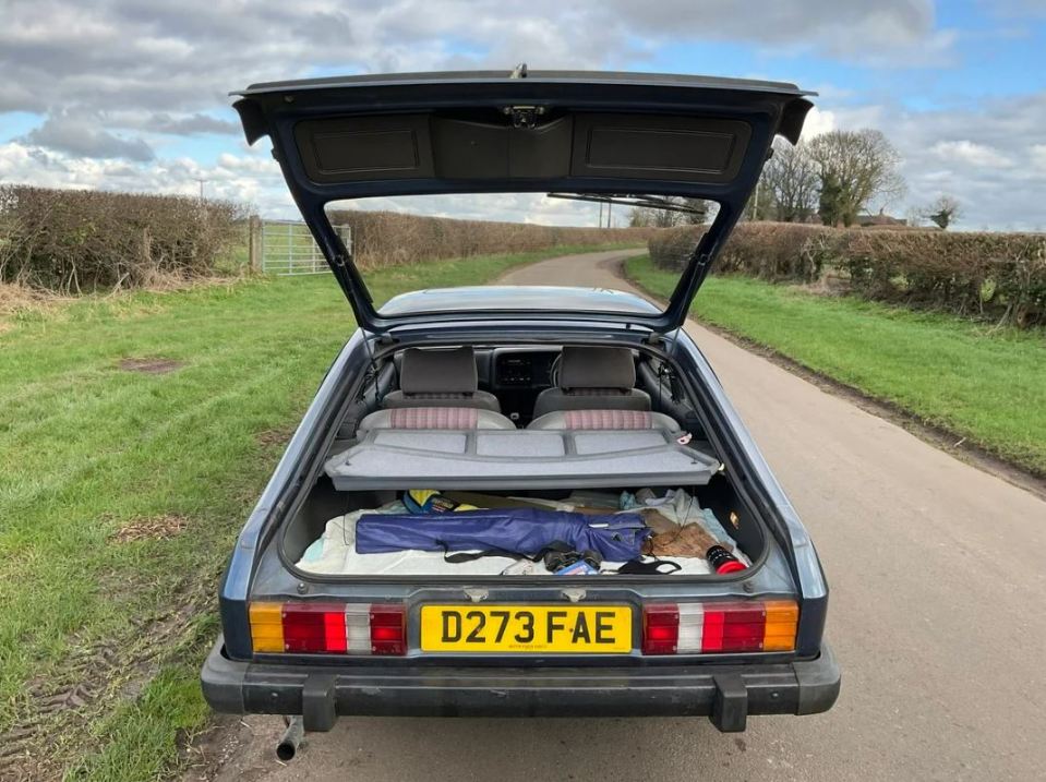 The car has only covered 60,000 miles since 1986