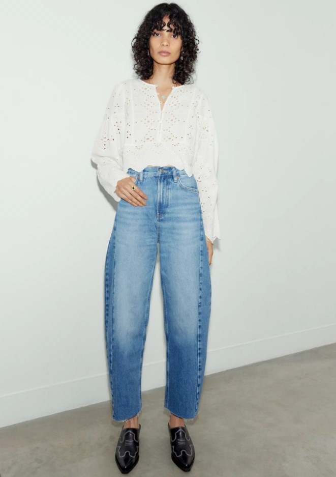 These on-trend barrel jeans will give you change from a £50 note