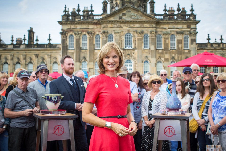 Fiona Bruce is one of the main faces of Antiques Roadshow