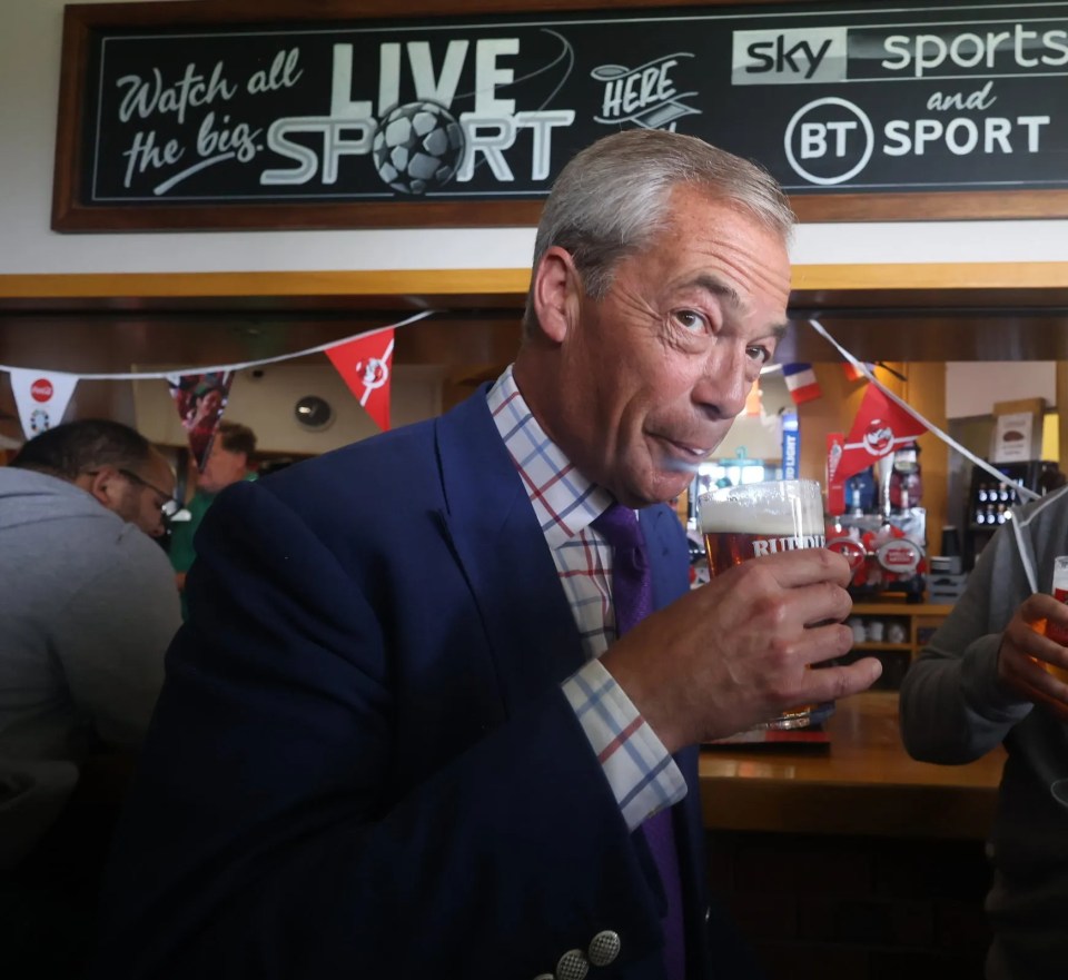 Farage’s Reform party won more than four million votes in the General Election