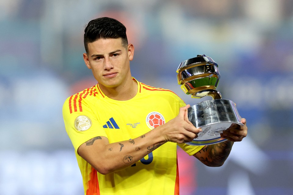 James Rodriguez showed his quality at Copa America and now wants a European return