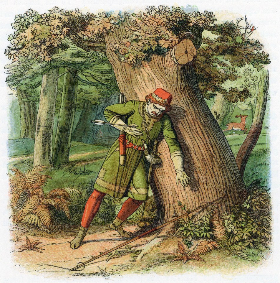 William II was killed while hunting in the New Forest