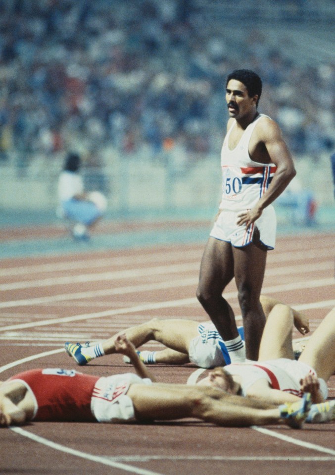 Daley is the last man standing after a gruelling decathlon in Athens in 1982