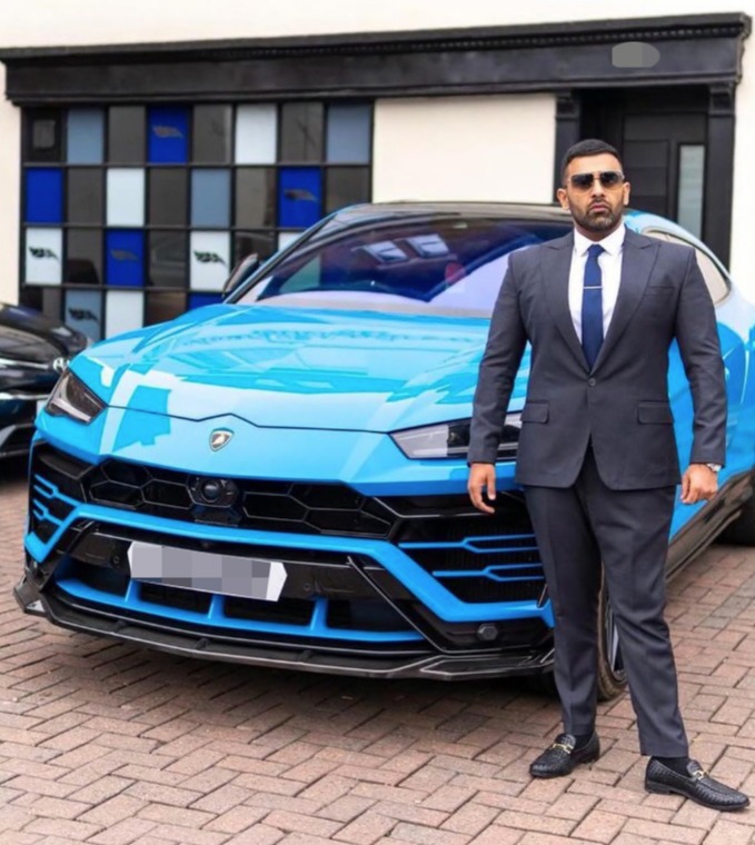 The lawyer, who lives in a £350,000 semi in Birmingham, boasts he has a £1million car collection