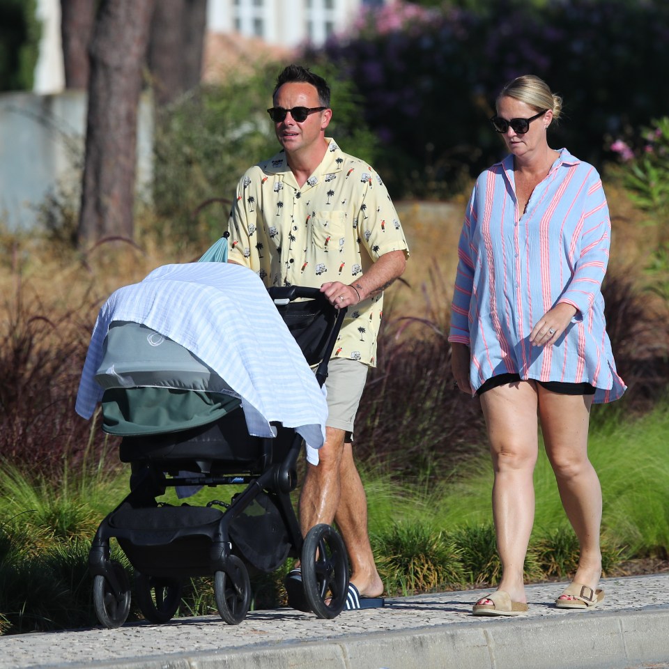 The couple flew to Portugal’s Algarve region for a break