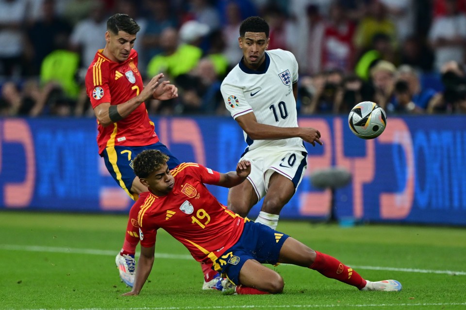 England's Euro 2024 final defeat to Spain was broadcast on both the BBC and ITV