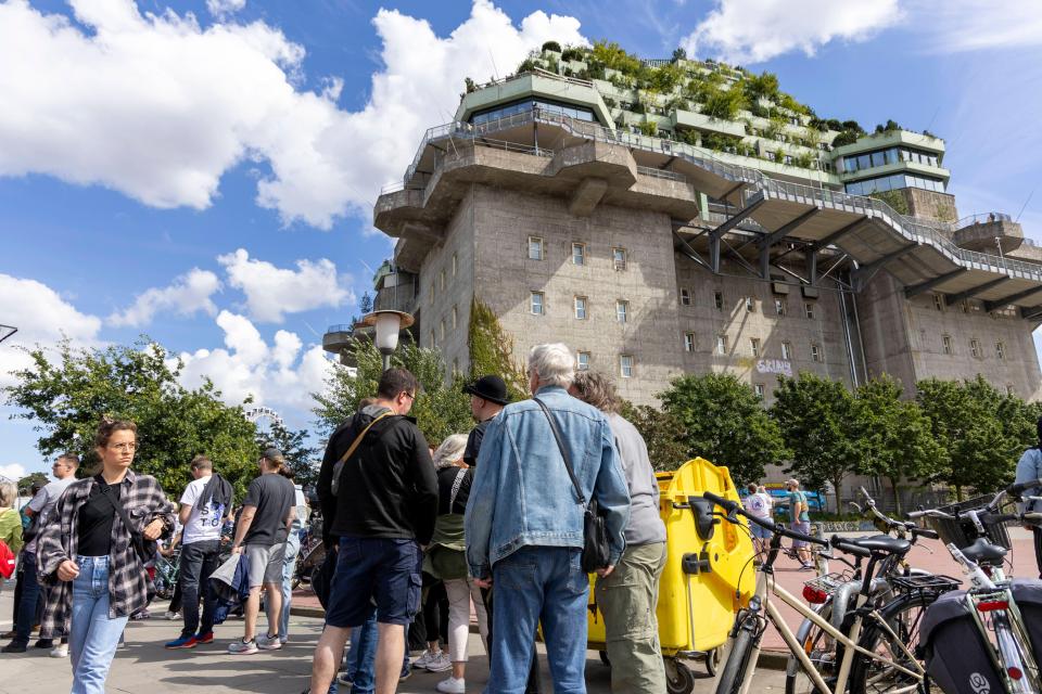 The former bunker has been turned into a new tourist complex