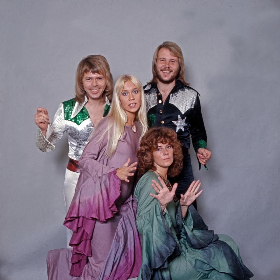 Abba is made up of Agnetha Fältskog, Björn Ulvaeus, Benny Andersson and Anni-Frid Lyngstad