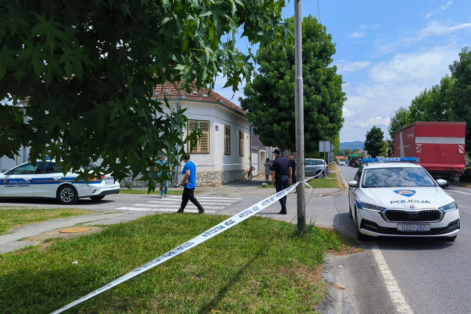 The gunman stormed into a nursing home in the city of Daruvar