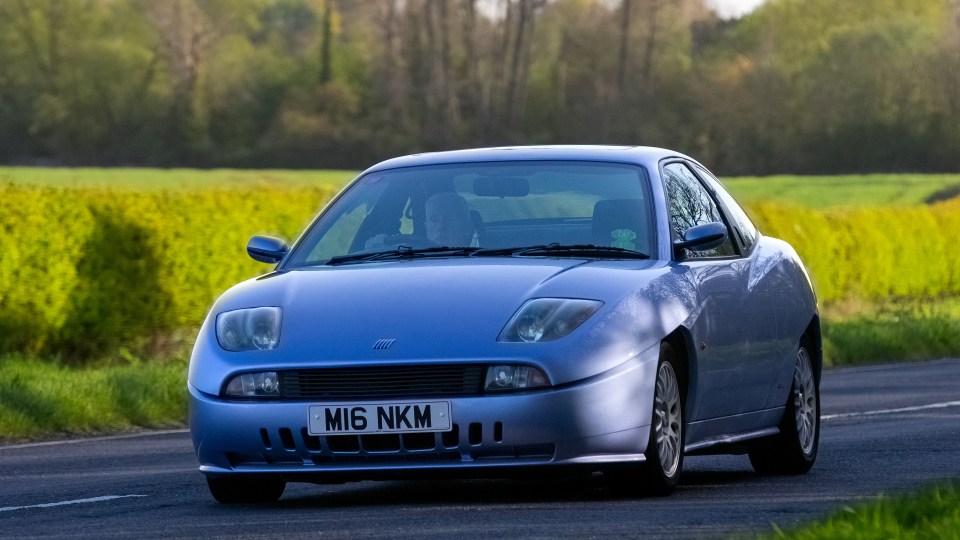 The Fiat Coupe can accelerate from 0-62mph in 6.3 seconds