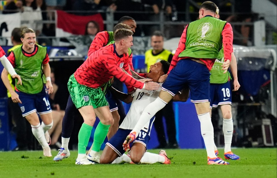 Watkins was the unlikely hero for Gareth Southgate’s men