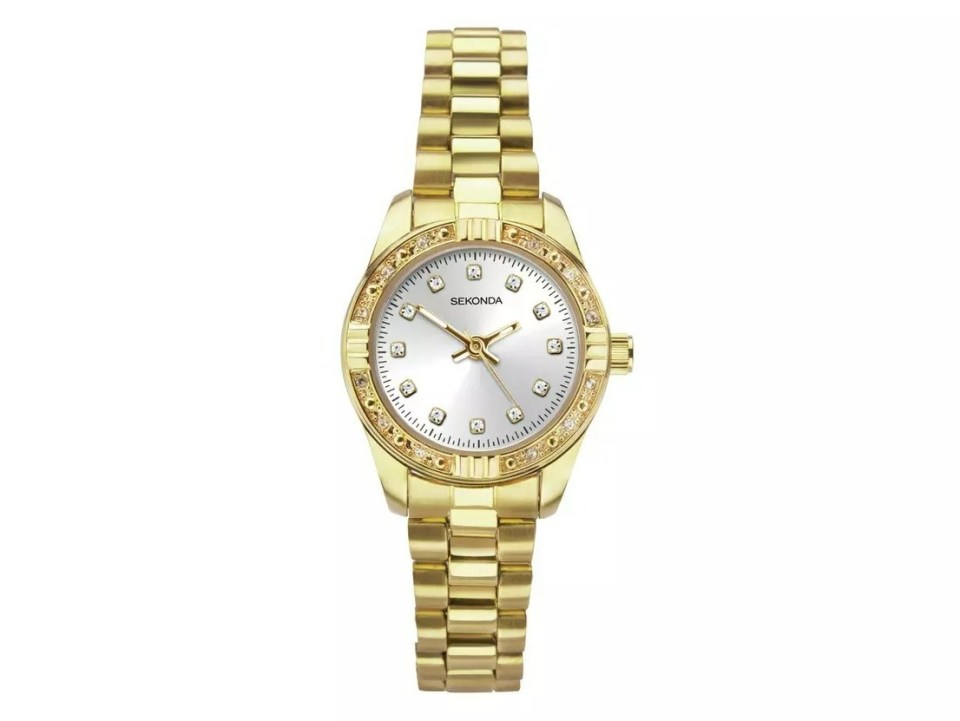 Sekonda Ladies Gold Coloured Bracelet Watch, £22.99, Argos