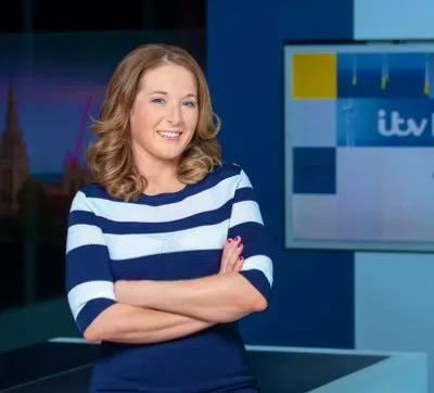 ITV newsreader Sascha Williams