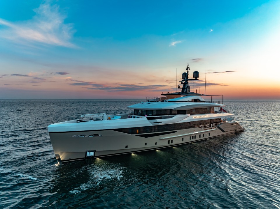 Eternal Spark is one of the most lavish superyachts available to charter