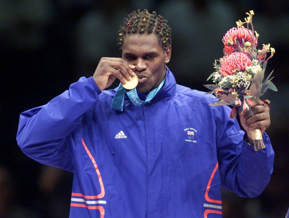 Audley Harrison won Olympic gold in 2000