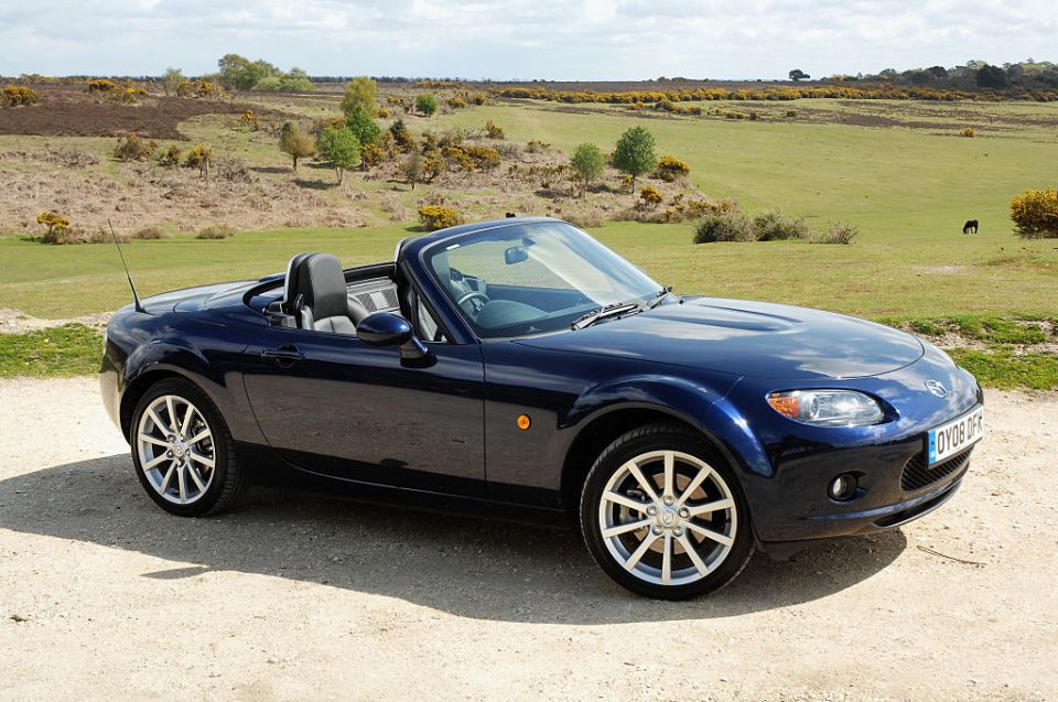 Mike Brewer is certainly a fan of the two-seater roadster