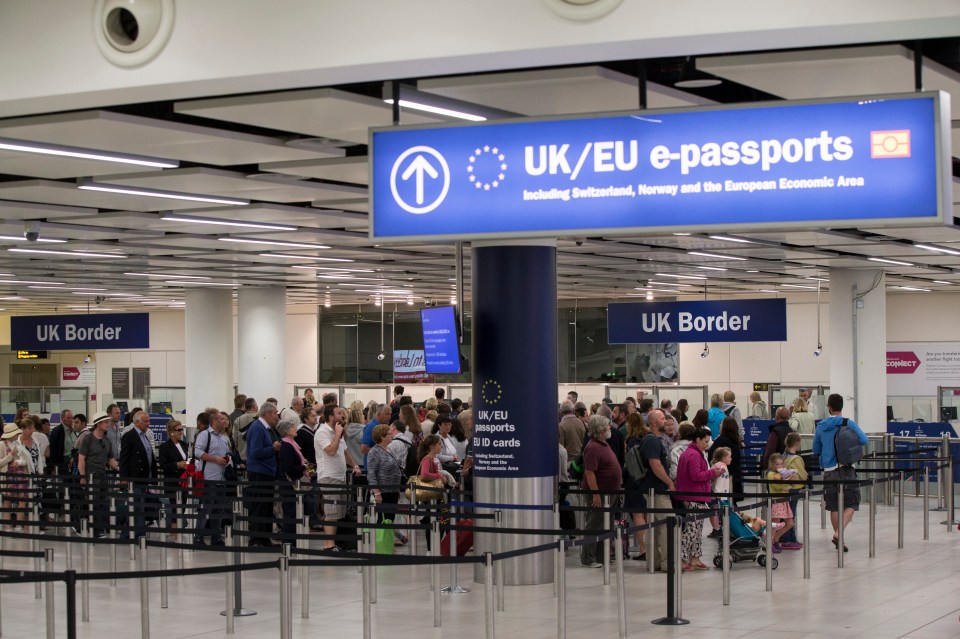 An antique hand grenade packed in a passenger’s luggage at Gatwick caused a security scare