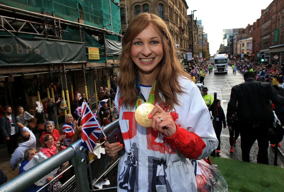 Joanna Rowsell also boasts five World Championship titles