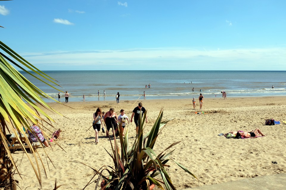 The beach in Mablethorpe has won awards for how clean and well-maintained it is