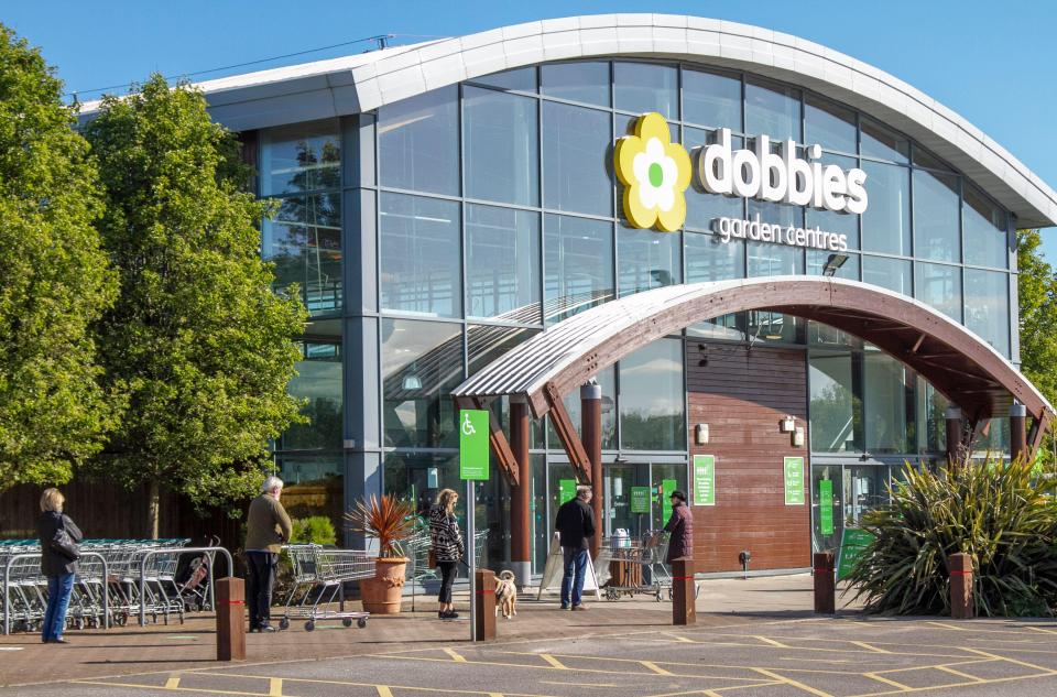 Dobbies Garden Centre will close 17 sites before the end of the year