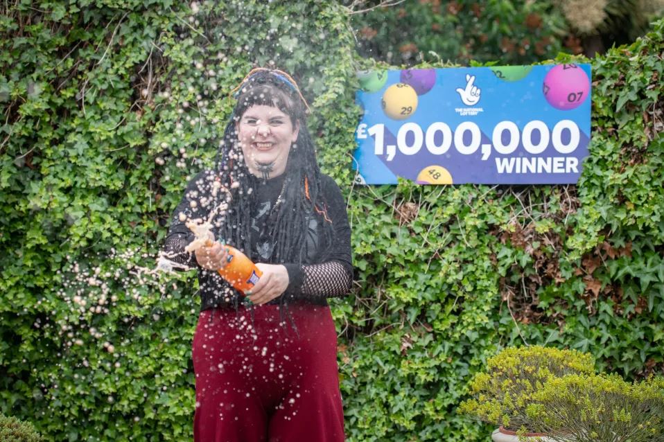 Alicia Harper, from Arbroath, won £1m in 2021 thanks to playing the EuroMillions