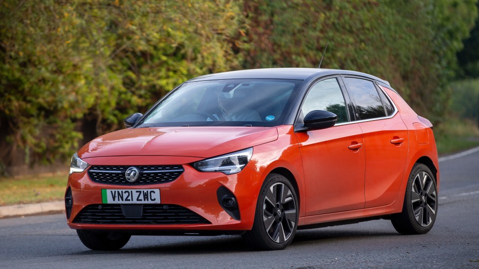 Vauxhall's electric Corsa has also lost the value so far in 2024