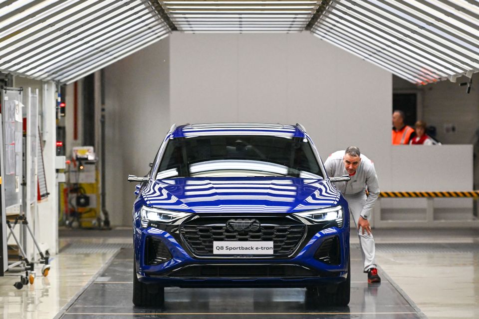 The Belgian factory is where they make the Q8 e-tron models