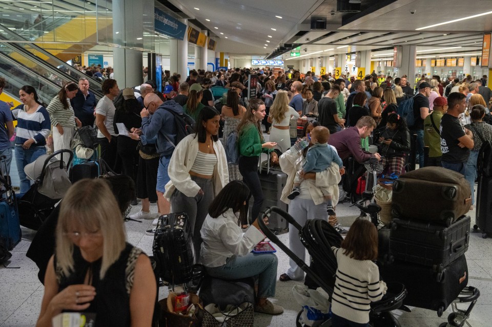 Other problems like bad weather and a shortage of planes are also contributing to the chaos