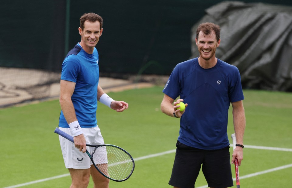 Murray, 37, is also set to play men's doubles with brother Jamie