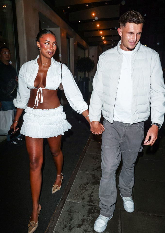 Uma and Wil headed into London last night